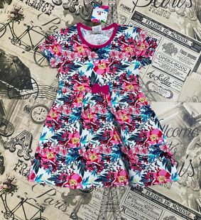 платье(5-8лет)   ― Детская одежда оптом в Новосибирске, Интернет магазин BabyLines